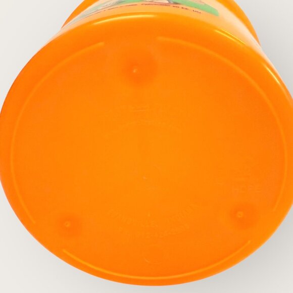 Vintage 2001 McDonalds Happy Meal Orange Halloween Boo Bucket Bat Handle - Picture 5 of 6